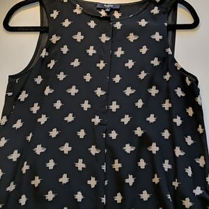 Madewell Silk Composition Tank Top in Stokedash